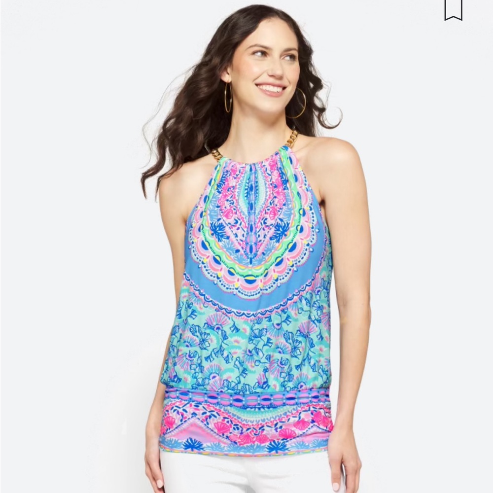 Bowen Chain Collar Top (Price drop ⬇️)